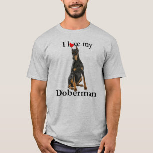 Aimez Mon T-Shirt Doberman