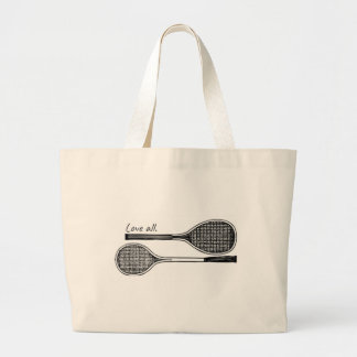 "Aimez tout le" sac fourre-tout à tennis