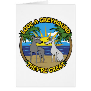 AIMEZ UN GREYHOUND ILS SONT GRANDS