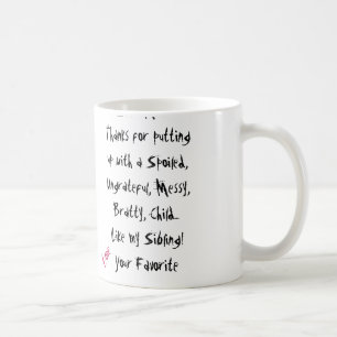 Aimez votre favori ! Tasse de maman