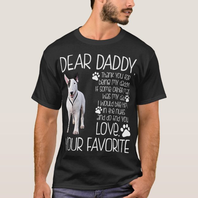 Aimez votre T-shirt préféré de chien de (Devant)