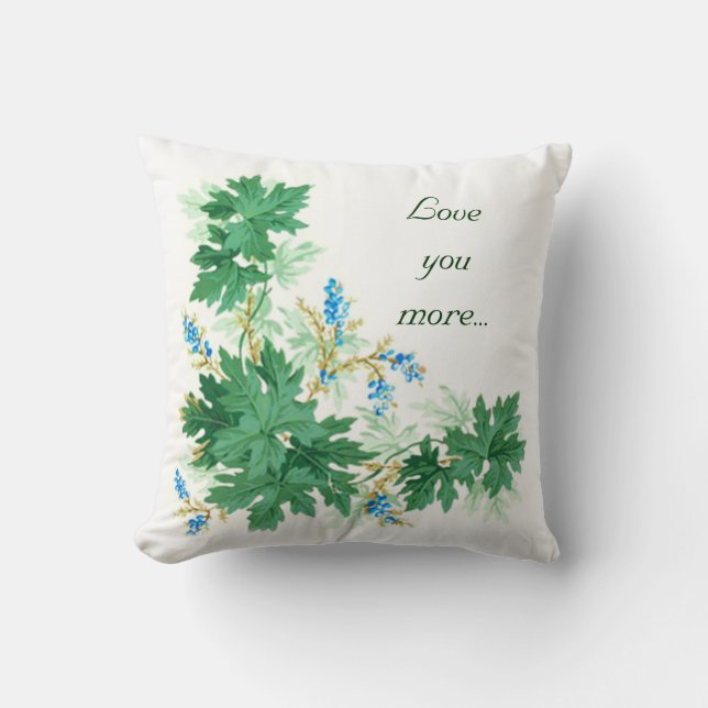 Aimez-vous davantage… toujours jet de coussin (Recto)