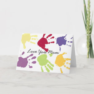 Aimez-vous la carte de Valentine de maman