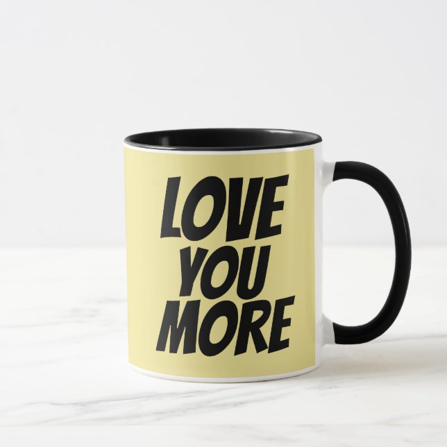 AIMEZ-VOUS PLUS, Tasses à café romantiques (Droite)