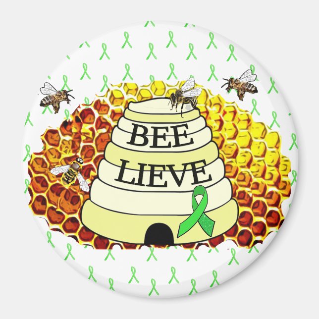 Aimons les abeilles Magnet de sensibilisation à la (Devant)