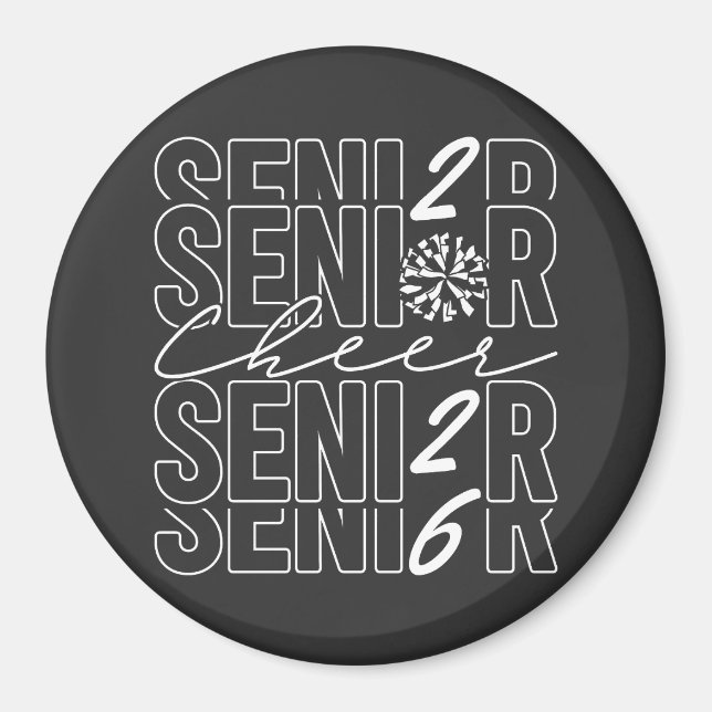 Aimons Senior 2026 Cercle Magnet (Devant)