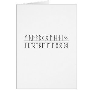 Aîné Futhark de runes