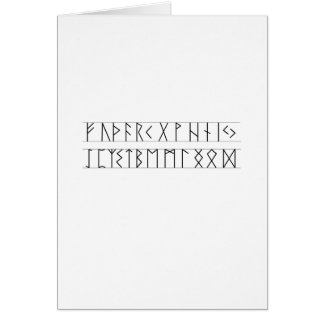 Aîné Futhark de runes