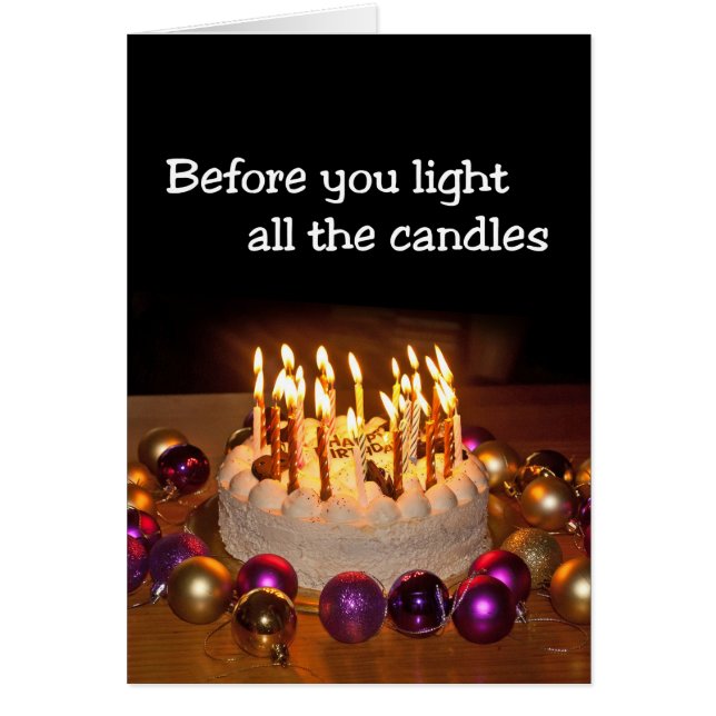 Aînés Anniversaire peut avoir besoin d'un permis d (Devant)