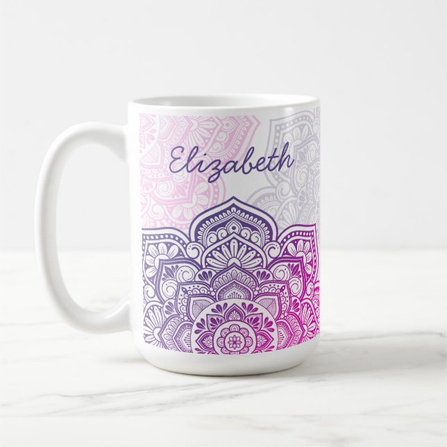 Aion Mandala 15 oz. Personalized Mug (Gauche)