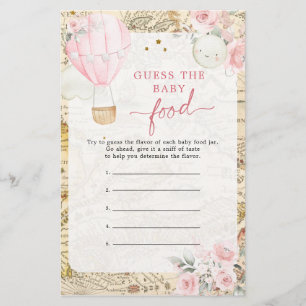 Air Balloon n'est-elle pas Onerderful Devinez Baby