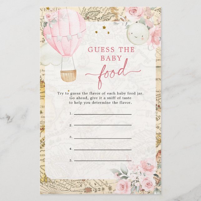 Air Balloon n'est-elle pas Onerderful Devinez Baby (Devant)