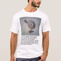 Air frais de pays - T-shirt 1 d'énergie éolienne