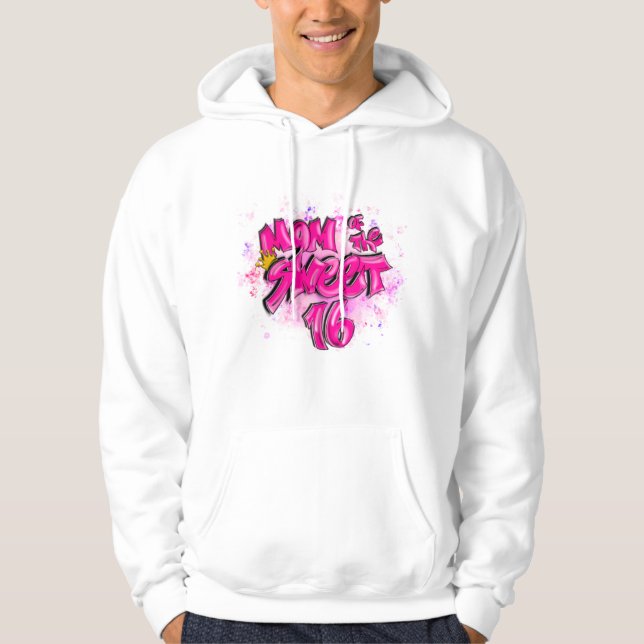 Airbrush & Graffiti Maman du doux 16 Sweat - shirt (Devant)
