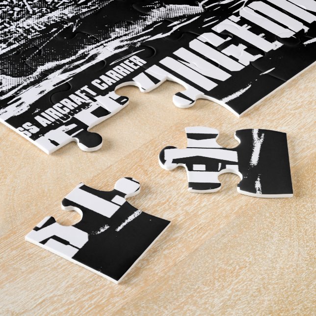 Aircraft carrier Lexington Fuji puzzle (Côté)