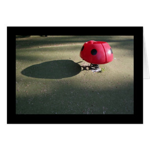 Aire de jeux pour enfants 30 Ladybug rocking Card