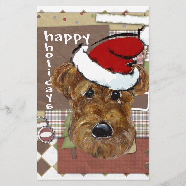 AIREDALE DE NOËL (Devant)