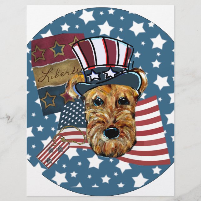 AIREDALE TERRIER (Devant)