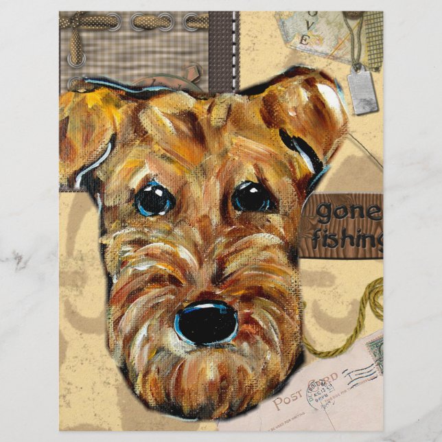 AIREDALE TERRIER (Devant)