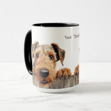 Airedale Terrier Chien Mug