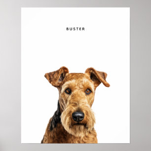 Airedale Terrier Impression personnalisée