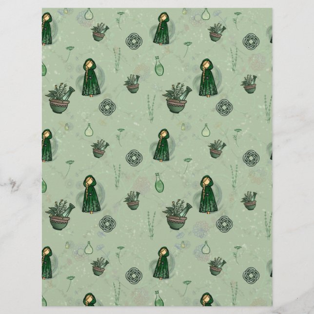 Airmid, déesse celtique de la guérison (Devant)