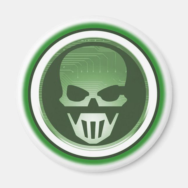 Airsoft Korea - GHOSTS Logo Magnet (Devant)