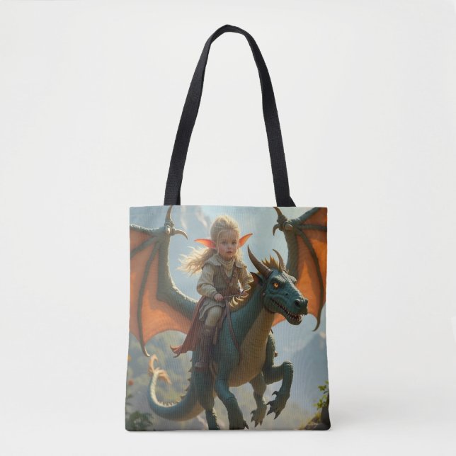 Aisling Riding Son Sac fourre-tout De Dragon (Devant)