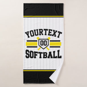 AJOUT PERSONNALISÉ NOM Softball Player Varsity Tea