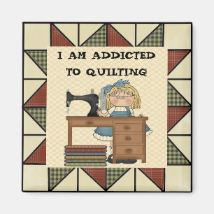 AJOUTÉ À LA QUILTING ! Magnet