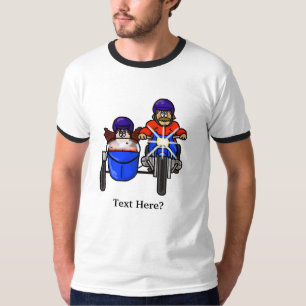 Ajouter de moto au T-shirt de sidecar