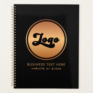 Ajouter Gold Business Company Logo & Text Professi