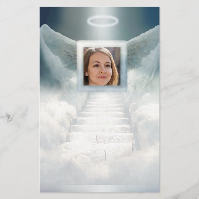 Ajouter la papeterie Angel Photo (Devant)