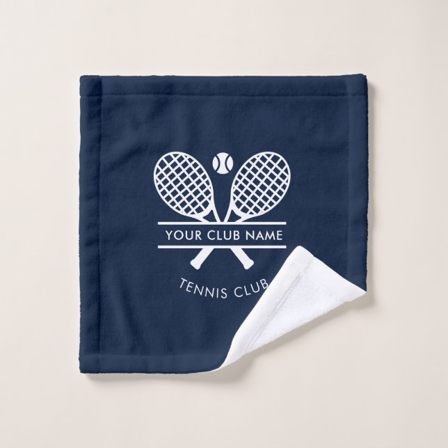 Ajouter Lawn Tennis Country Club Nom Équipe Logo P (Gant de toilette)