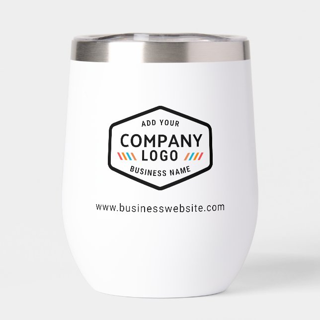 Ajouter le logo de l'entreprise Adresse du site We (Arrière)