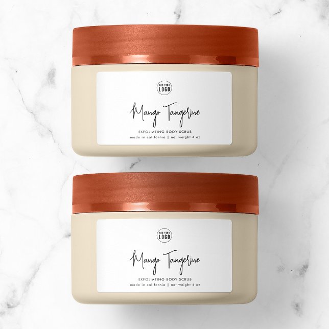 Ajouter Logo Script moderne minimaliste Étiquette  (Créateur téléchargé)