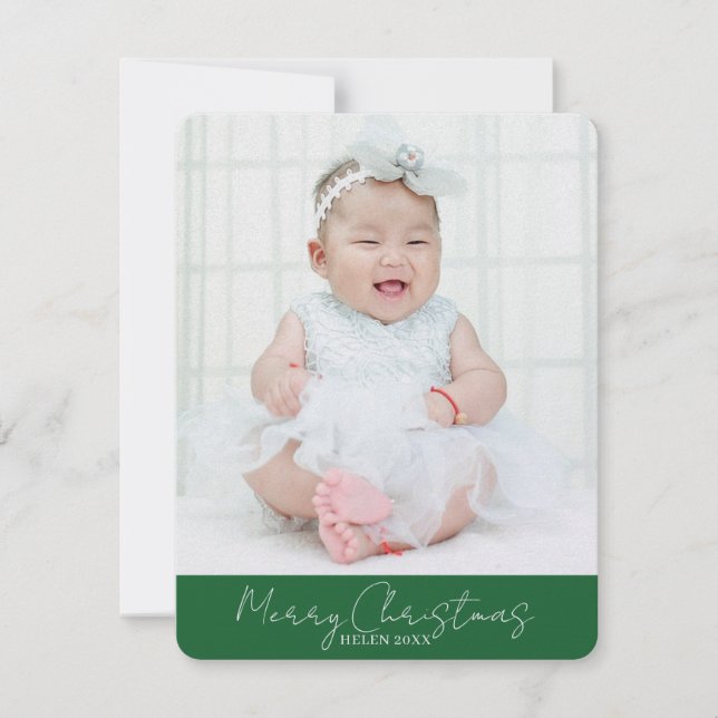 Ajouter photo Joyeuses cartes de Noël avec Arbre D (Devant)