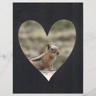 Ajouter un cadre de coeur photo (noir)