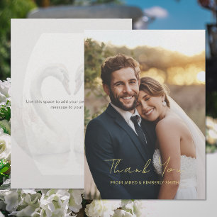 Ajouter un Carte de remerciements de Mariage photo