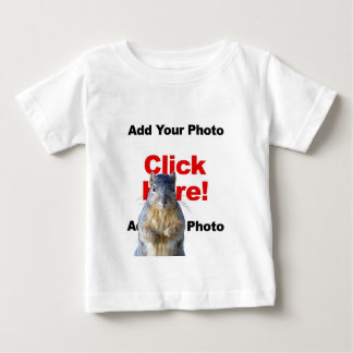 Ajouter Un Écureuil Photo Personnalisée T-Shirt Bé