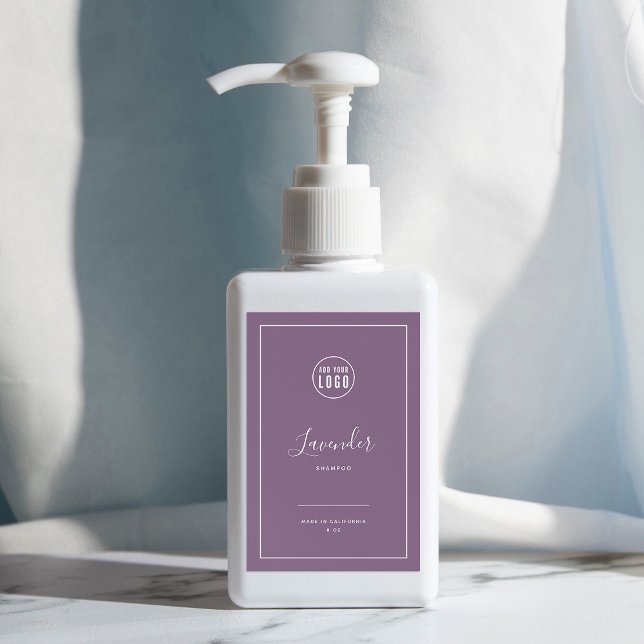 Ajouter un logo Bordure blanche - Étiquette de pro (Créateur téléchargé)