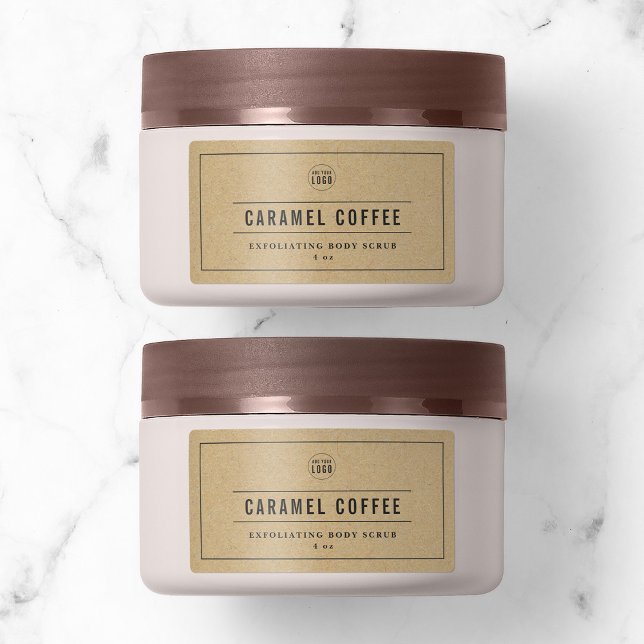 Ajouter un logo Gris Bordure et lignes Étiquette p (Créateur téléchargé)