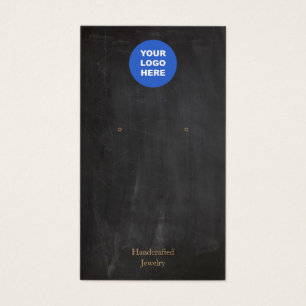 Ajouter un logo noir tableau noir carte d'affichag