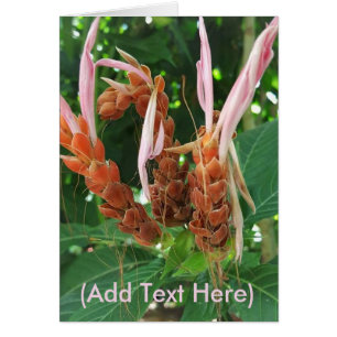 Ajouter un message personnel sur une carte florale