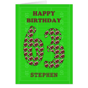 Ajouter Un Nom 63e Balles De Football Anniversaire