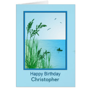 Ajouter un nom Birthday Sea Fishing