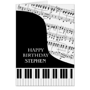 Cadeaux Notes Musique De Joyeux Anniversaire Zazzle Fr