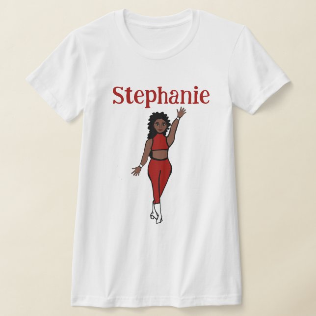 Ajouter Un Nom Red Dancer T-Shirt (Poser)