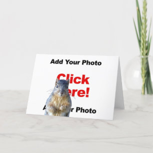 Ajouter une carte de vœux personnalisée avec une p