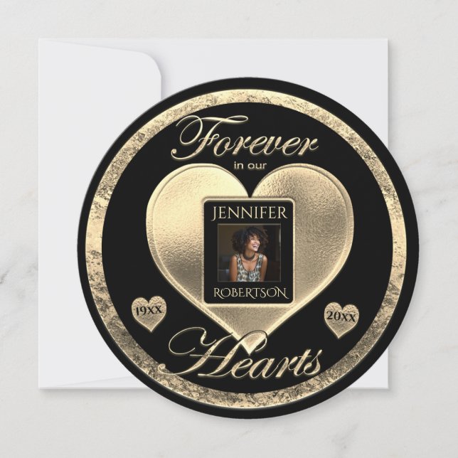 Ajouter une invitation de souvenir personnalisée a (Devant)